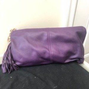 Authentic Gucci Purple Clutch